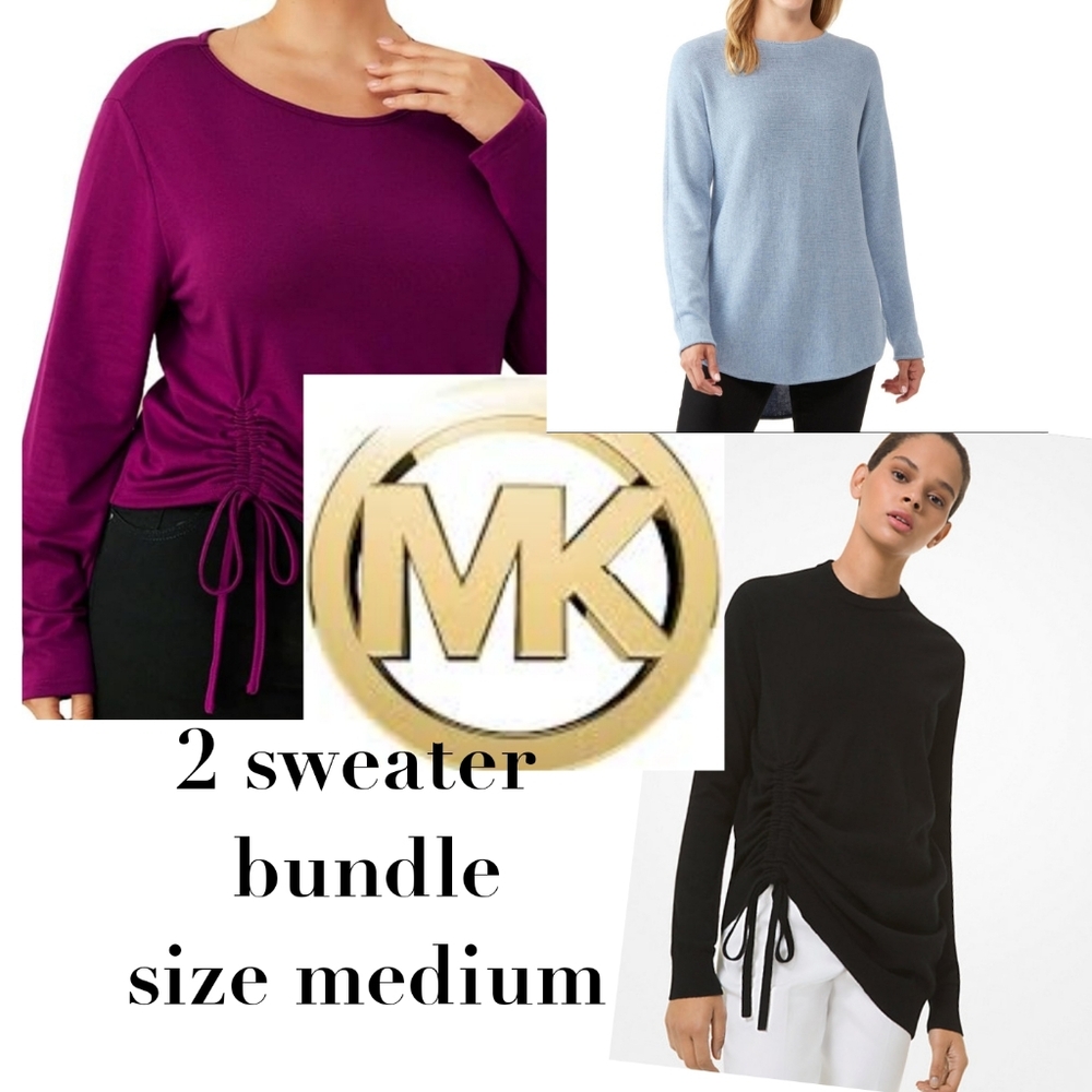 Micheal Kors sweater bundle (2) size medium